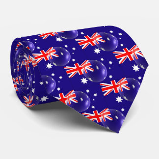 Australian Flag Design Neck Tie