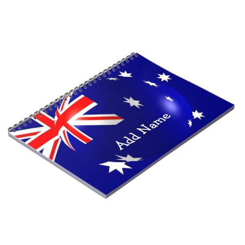 Australian Flag Design Notebook
