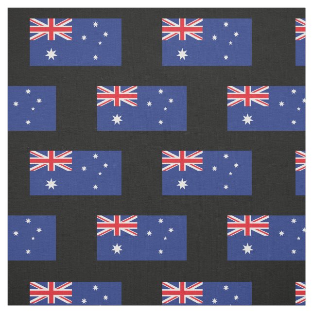 Australian Flag Fabric (Swatch)