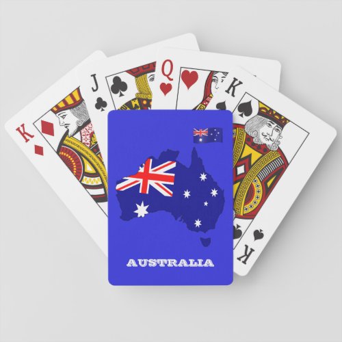 Australian Flag Games Australia Playing Cards