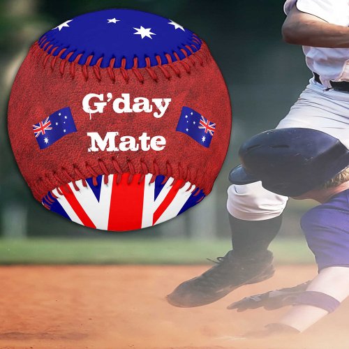Australian Flag  Gday Mate Australia  sports Baseball