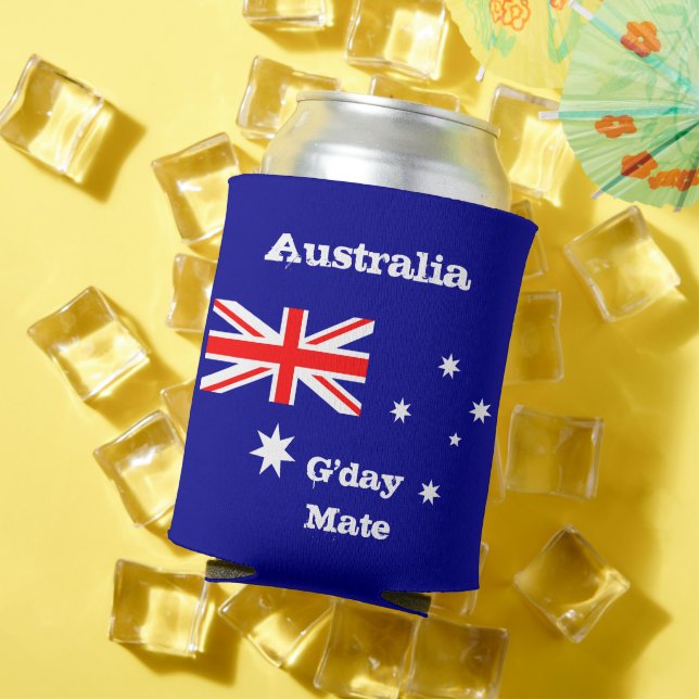 Australian Flag & G'day Mate cooler / Australia (In Situ Summer)