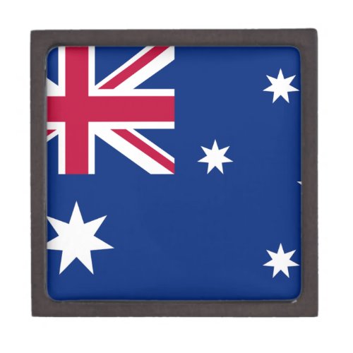 Australian flag gift box