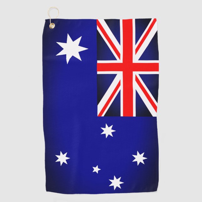 Australian Flag Golf Towel (Front)