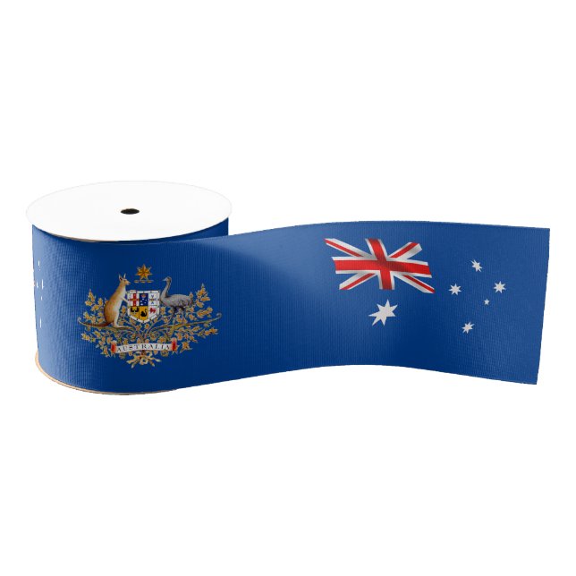 Australian flag grosgrain ribbon (Spool)