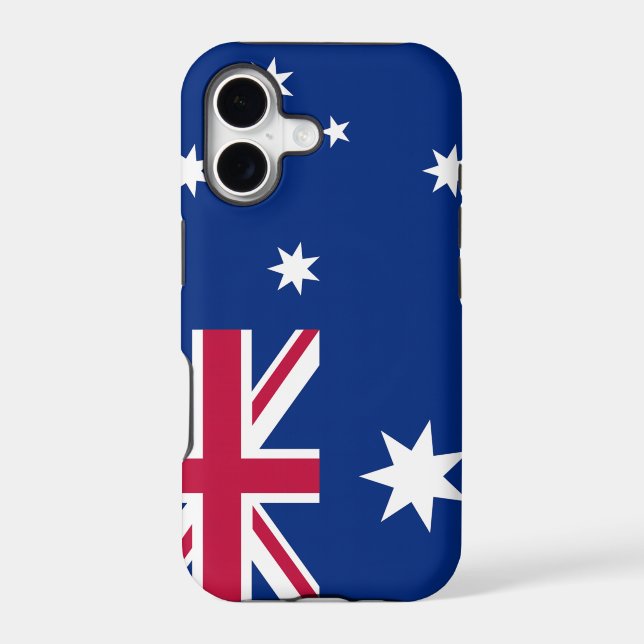 Australian flag iphone case (Back)