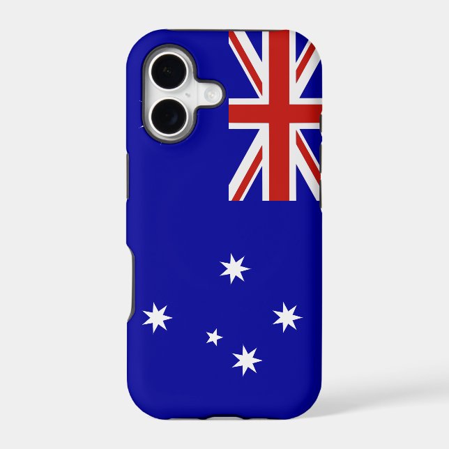 Australian flag iphone case (Back)
