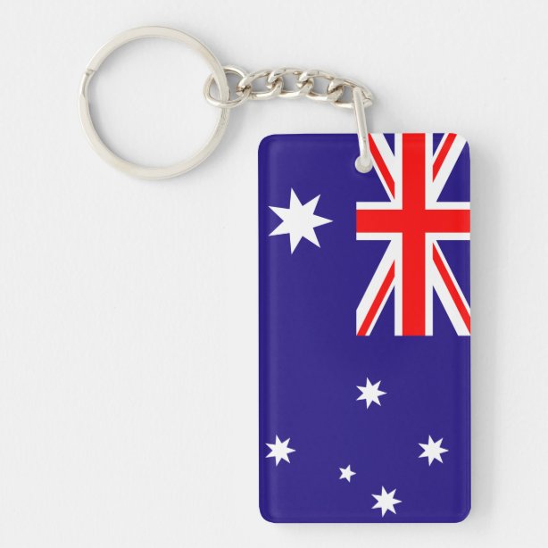 Australia Keychains No Minimum Quantity Zazzle