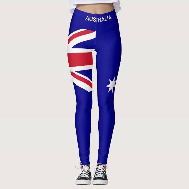 Australian Flag Leggings (Front)
