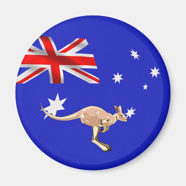 Australian flag magnet (Front)