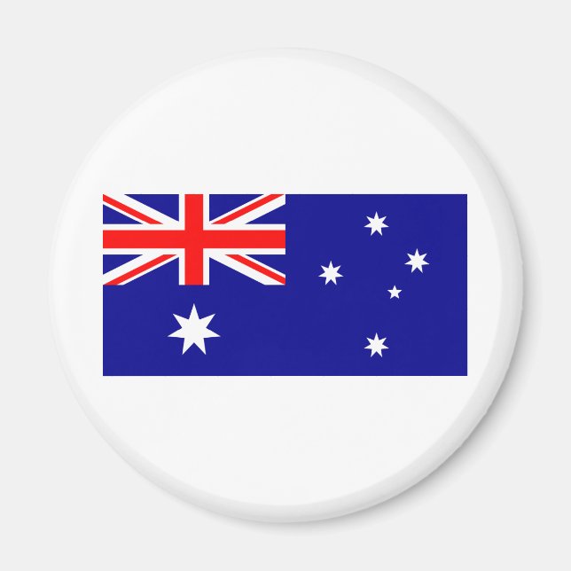 Australian Flag Magnet (Front)