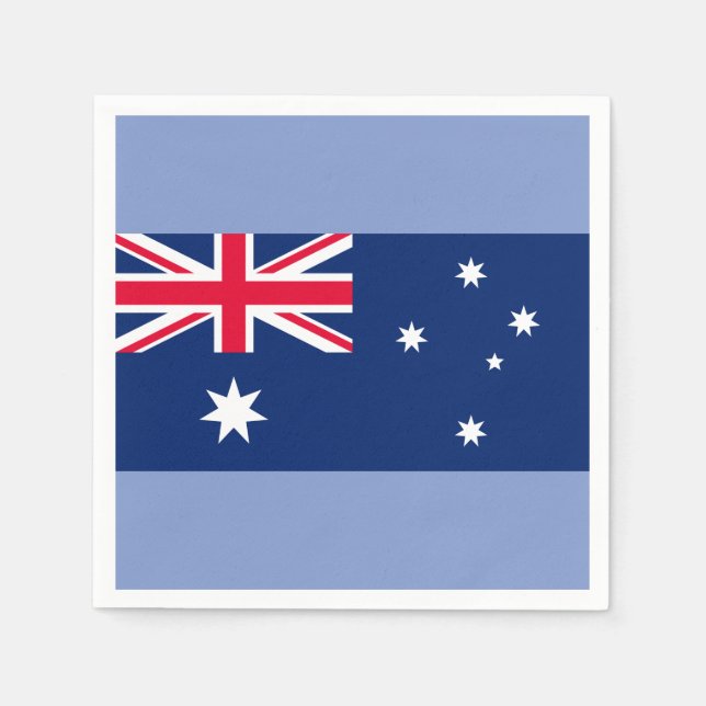 Australian Flag Napkins (Front)