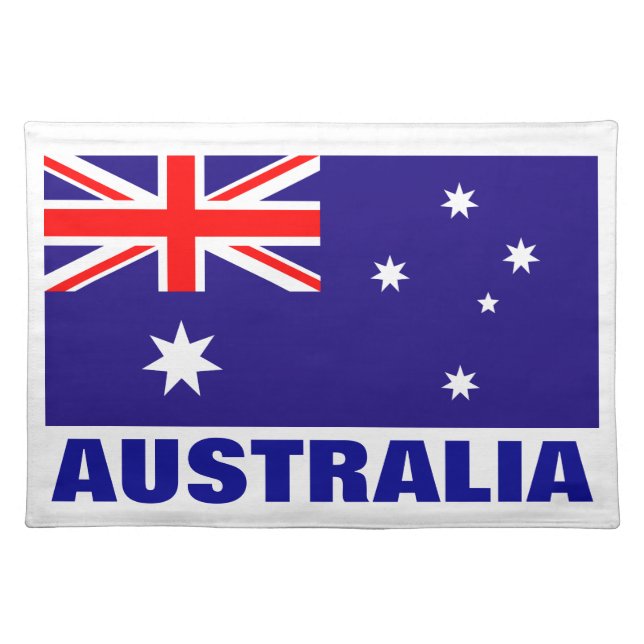 Australian flag placemats | Aussie pride design (Front)