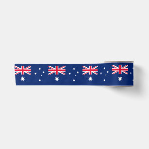 Australian Flag Satin Ribbon