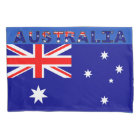 Australian Flag Single Pillowcase, Standard Size