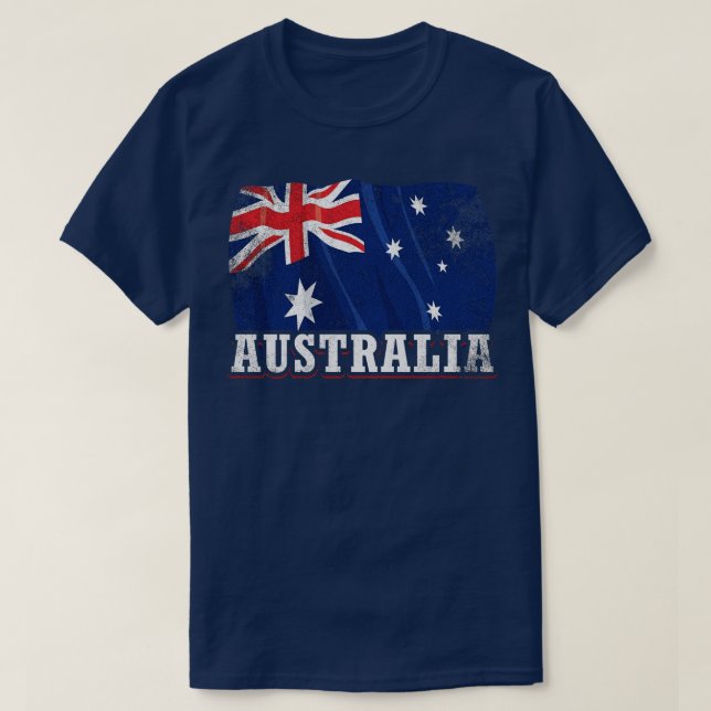 Australian Flag T-Shirt (Design Front)