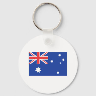 Australian Flag T-shirts and Gifts Keychain