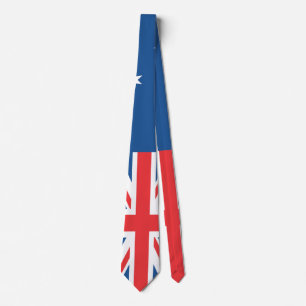 Australian flag tie