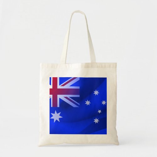 Australian flag tote bag
