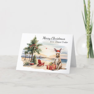 Australian Folded Holiday Card