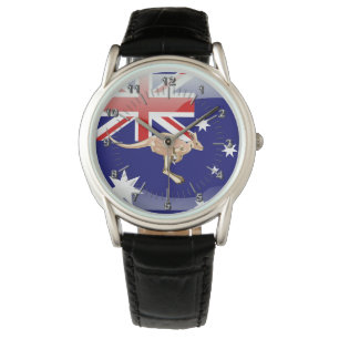 Australian glossy flag watch