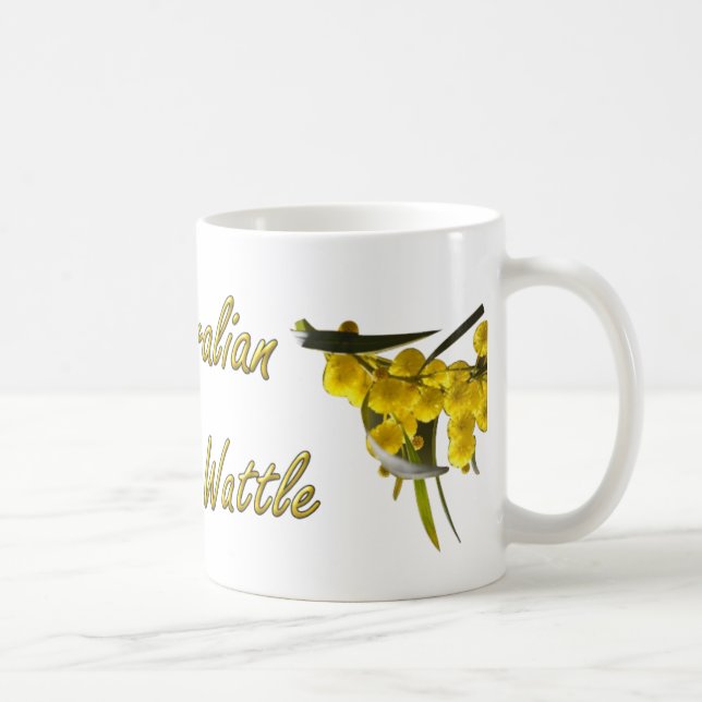 Australian Golden Wattle Coffee Mug (Right)