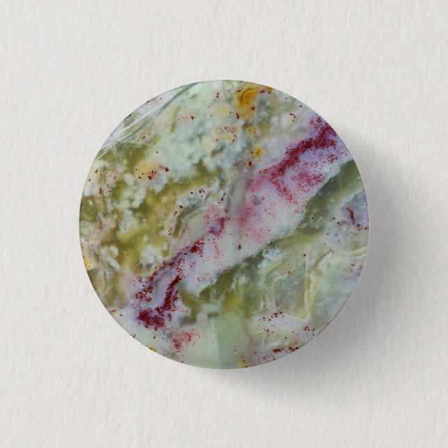 Australian Green Opalite Button (Front)