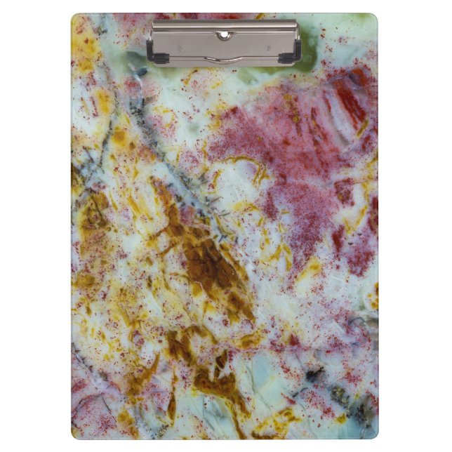 Australian Green Opalite Slab Clipboard (Front)