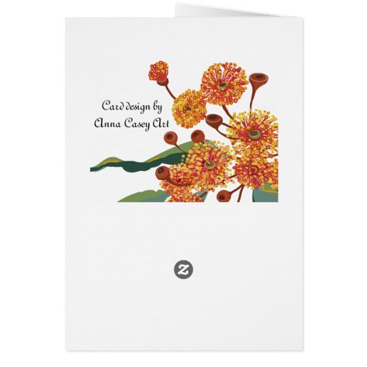 Australian gum tree blossoms (Back)