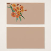 Australian gum tree blossoms (Front & Back)