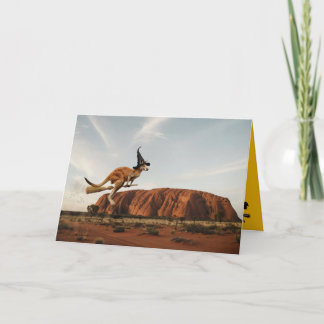 Australian Halloween Greeting Card