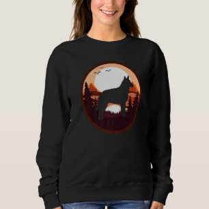 Australian Heeler Cattle Dog Retro  5 Sweatshirt