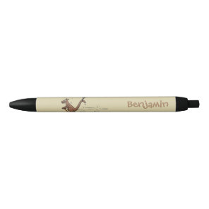 Australian humor kangaroo cartoon illustration pen
