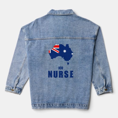 Australian ICU Nurse Denim Jacket