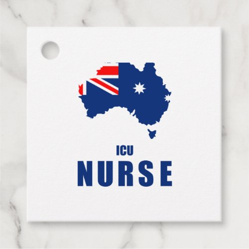 Australian ICU Nurse Favor Tags