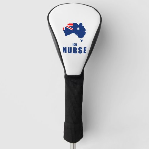 Australian ICU Nurse Golf Head Cover