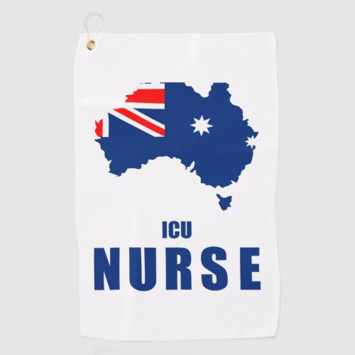 Australian ICU Nurse Golf Towel