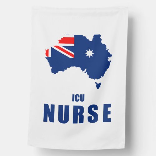 Australian ICU Nurse House Flag