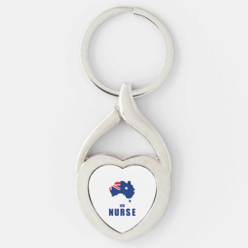 Australian ICU Nurse Keychain