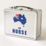 Australian ICU Nurse Metal Lunch Box