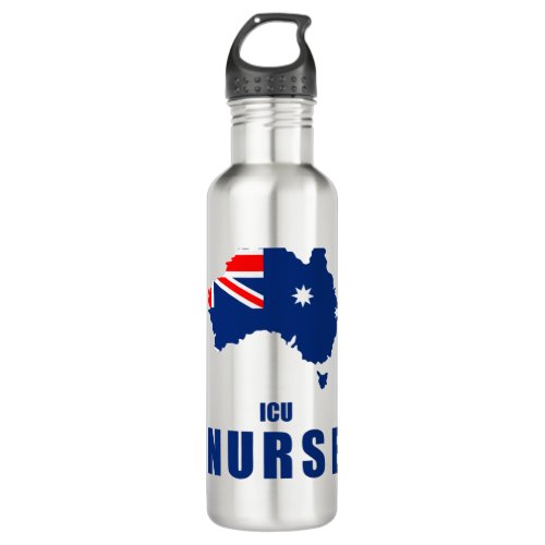 Australian ICU Nurse Stainless Steel Water Bottle