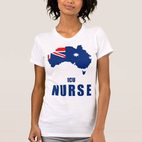 Australian ICU Nurse T_Shirt