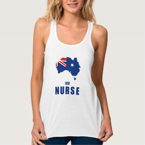 Australian ICU Nurse Tank Top
