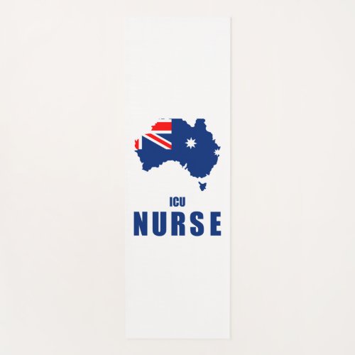 Australian ICU Nurse Yoga Mat