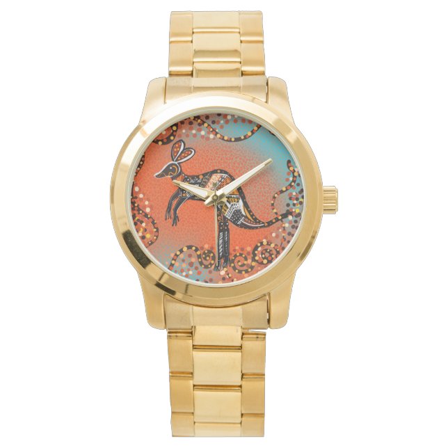 AUSTRALIAN KANGAROO ART       WATCH (Front)