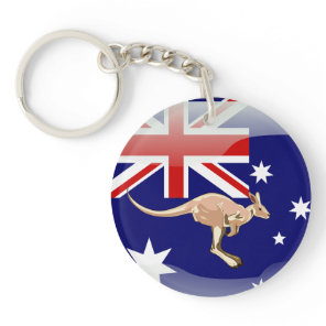 Australian kangaroo keychain