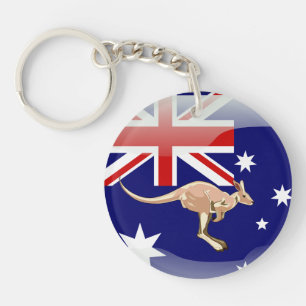 Australian kangaroo keychain