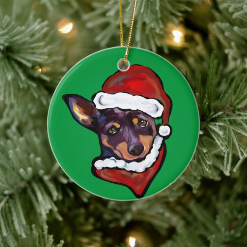 AUSTRALIAN KELPIE CERAMIC ORNAMENT