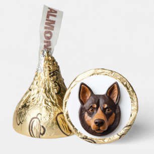 Australian Kelpie Dog 3D Inspired Hershey®'s Kisses®