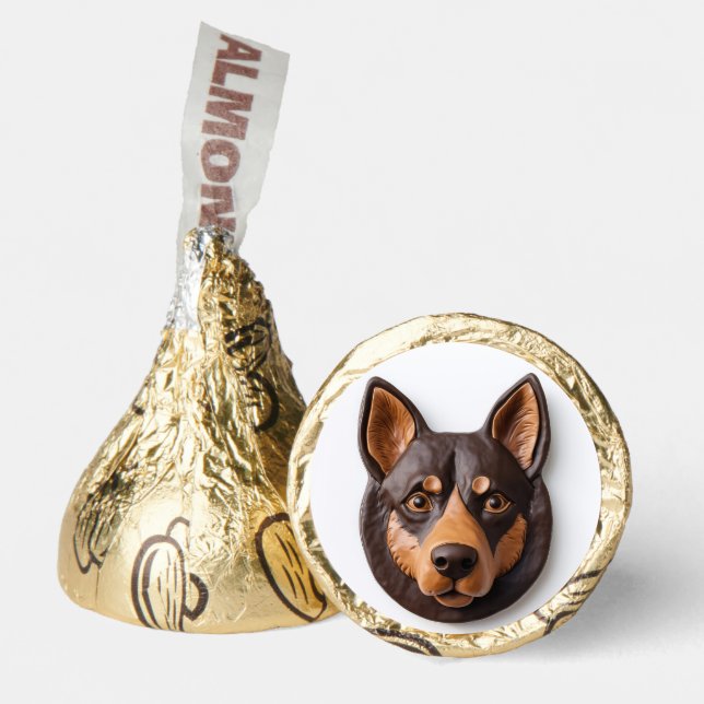 Australian Kelpie Dog 3D Inspired Hershey®'s Kisses® (Front)